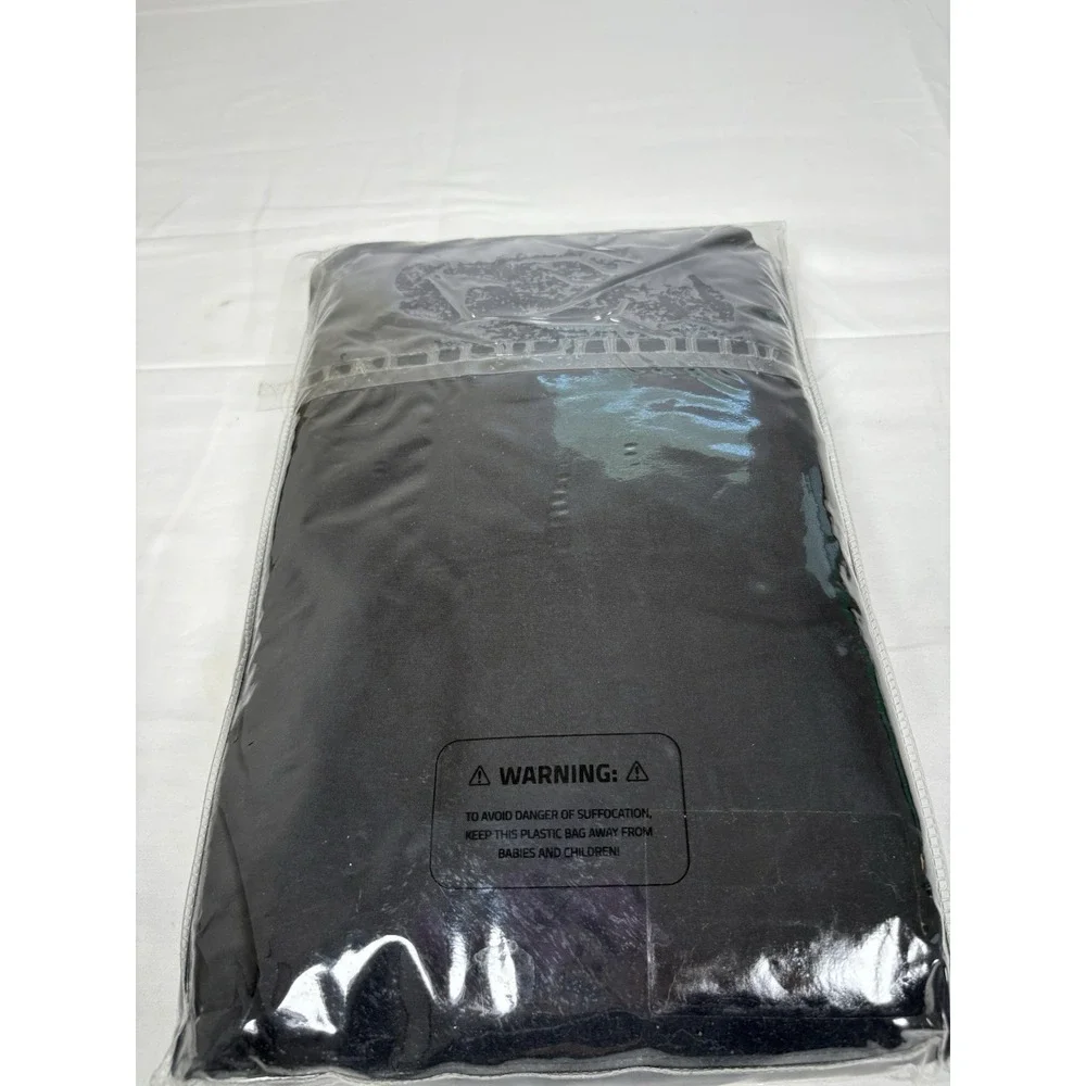 Utopia Bedding Twin Fitted Sheet Black Microfiber Soft Wrinkle Resistant